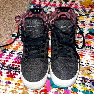 Supra Muska 001 Shoes / Men’s 6 / Woman’s 8 / Gray / Skate Shoe / Gently Worn